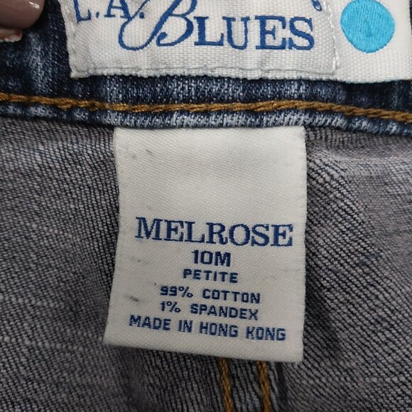 3321 Size 10 Melrose Highrise Upcycled Bleached Bell-Bottoms. - Picture 6 of 6